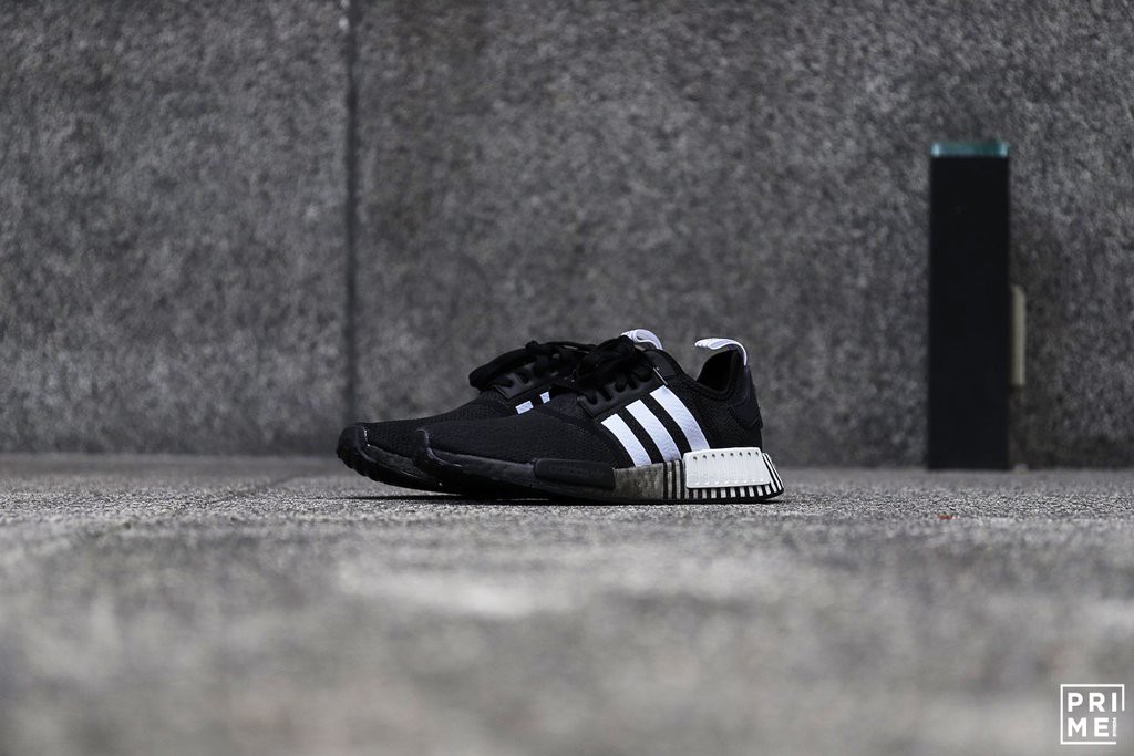 Adidas NMD R1 Black/White (FV3649) | Shopee Thailand