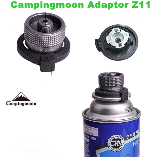 Camping & Hiking 150 บาท อะแดปเตอร์แก๊ส Campingmoon Z11 Butane GAS Adapter Sports & Outdoors