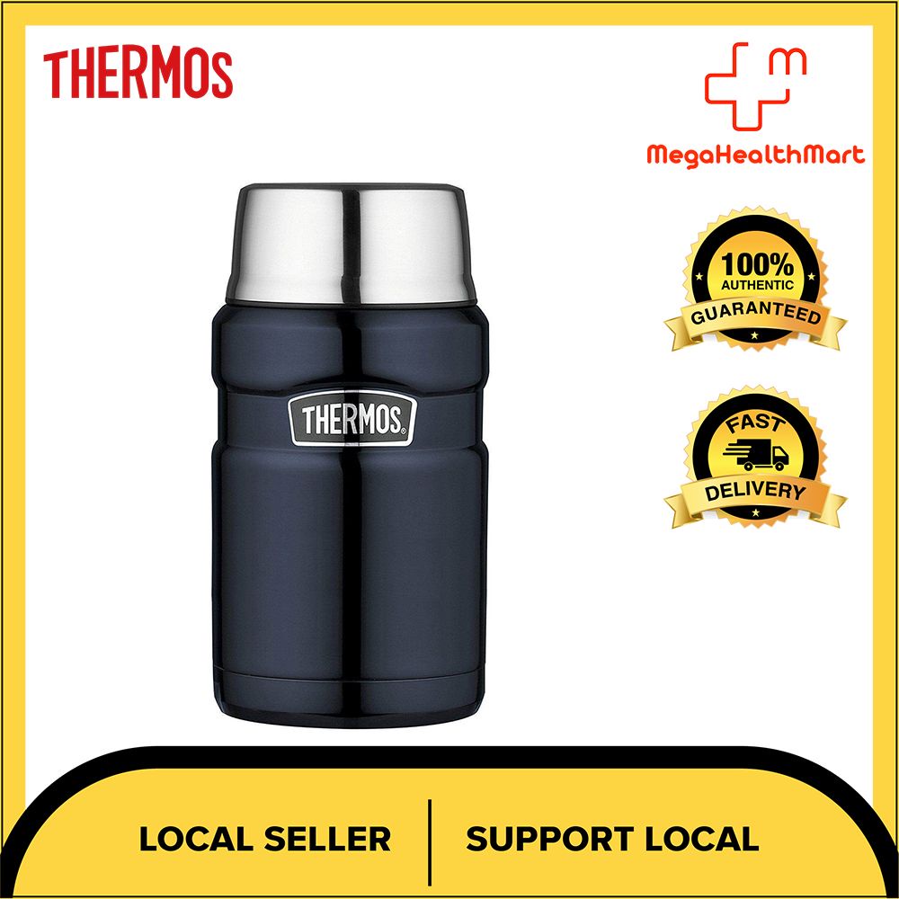 Thermos Stainless King Food Flask, Midnight Blue, 710 ml Shopee Thailand