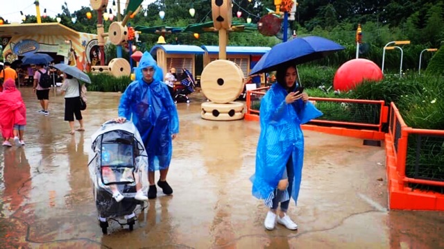 ❄️ที่คลุมรถเข็น กันไวรัส-ลม-ฝน-หิมะ🌨💦 - รูปที่ 2