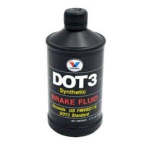 น้ำมันเบรค VALVOLINE SYNTHETIC BRAKE FLUID DOT3 หรือ DOT4 (ซินเธติค เบรก ฟลูอิด) 0.5L