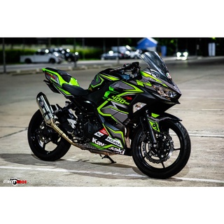 สติ๊กเกอร์แต่งลายรถ Kawasaki Ninja 400 ลาย SPORT V.3