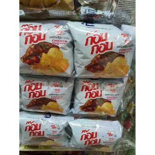 Kob Kob ก็อบ กอบ มันฝรั่งก๊อบกอบ รสไก่บาบิคิว 15 กรัม * 12 ซอง