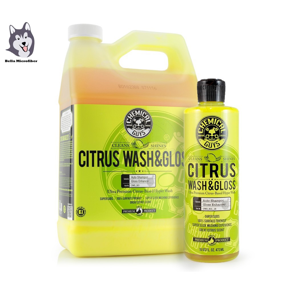 แชมพูล้างรถ  Chemical Guys Citrus Wash & Gloss แบ่งจากแกลลอน