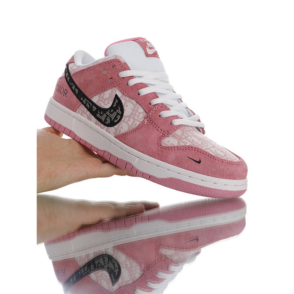 Dior x Nike Wmns SB Dunk Low Pro ซีรีย์ Dunk รองเท้าลำลองต่ำ รองเท้า ...