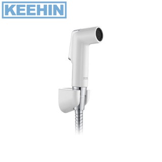 KA-03-321-11 ชุดสายฉีดชำระ 120ซม. และขอแขวน สีขาว Rinsing Spray with Stainless Hose 120cm &amp; Holder (White) KARAT FAUCET