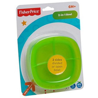 Fisher-Price ชามอาหารสำหรับเด็ก 2-in-1 Bowl