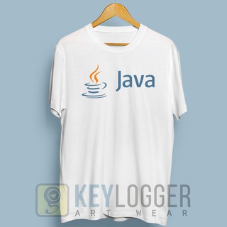 เสื้อยืด พิมพ์ลายโปรแกรมเมอร์ Java IT 75