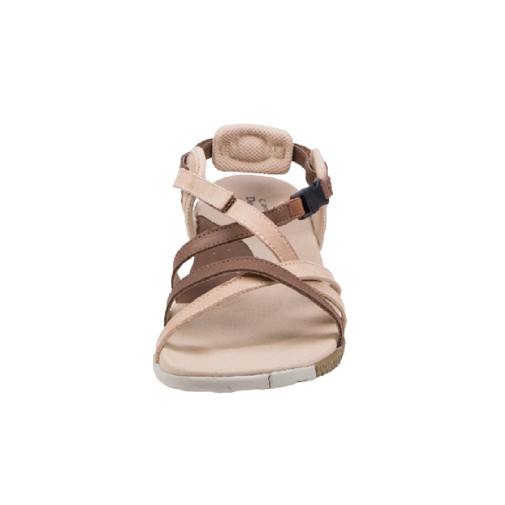 Dortmuend JF702 077-000 Taupe "Flats & Comfort" รองเท้าส้นเตี้ยเพื่อสุขภาพ เท้าแบน อุ้งเท้าสูง