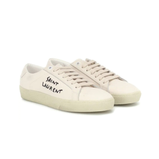 อ่านรายละเอียดก่อนกดสั่งรองเท้า YSL Saint laurent sneakers รุ่นผ้า ของแท้ส่งฟรี EMS ทั้งร้าน