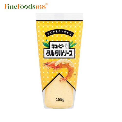 คิวพี ทาร์ทาร์ ซอส (ซอสสำหรับปลาและอาหารทะเล) 155 กรัม Kewpie TarTar Sauce 155 g.