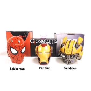 Iron Man/Bumblebee/Spiderman Bluetooth Speaker&amp;Radio ลำโพงบลูทูธ Wireless Bluetooth V4.2 Speakers Music MP3,FM Radio