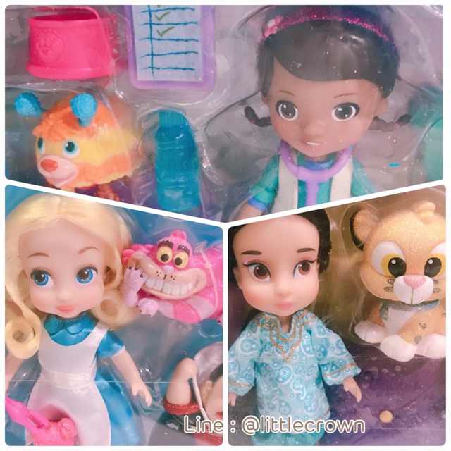 ( แท้ !!! ) ❤️ Disney mini Animator’s Doll 💕 (Disney Store) ตุ๊กตาดิสนีย์ ของแท้ USA สินค้าพร้อมส่งนะคะ