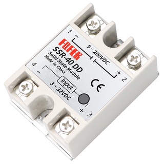 DCSSR-40DDโซลิดสเตทรีเลย์ Solid State Relay DC to DC.SSR-40DDDC SSR-40AAส่งสินค้าทุกวัน