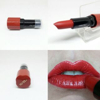 Shiseido Perfect Rouge ขนาด 4g  เฉด RD553 Showgirl มูลค่า 1150 บาท  MFG 2016 EXP 2021