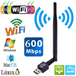 ตัวรับสัณญาณ wifi (USB WIFI)  ความถี่ 2.4GHz