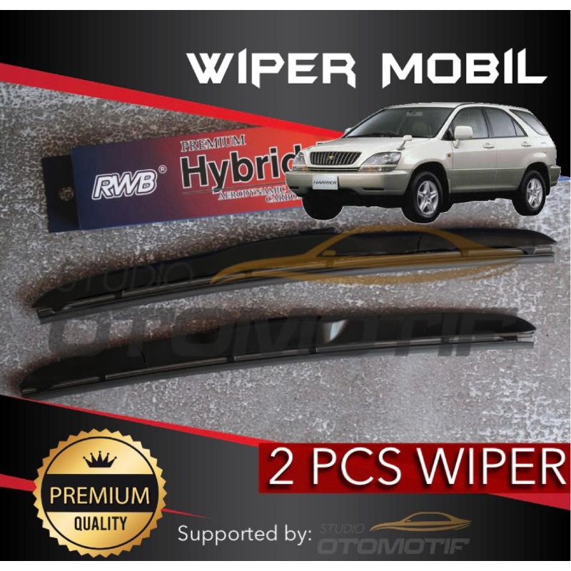 HARRIER GEN1 RWB HYBRID GRAPHITE WIPER 2 ชิ้น