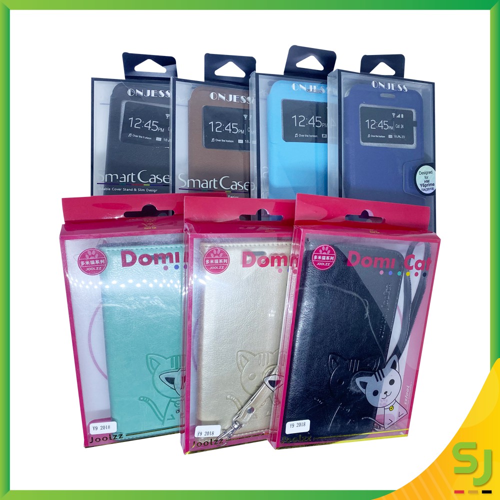 🔥FLASH SALE🔥 Smart case Huawei y6 prime / Y9 2018 /  Y9 2019 /J4 2018 เคสฝาพับ เคสปิดเปิด