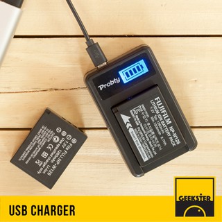 แท่นชาร์จ แบต USB ( FW50 / NPW126 / BLS5 / BLH7/ BLG10 / LPE12 / LPE17 / LPE6 Battery )