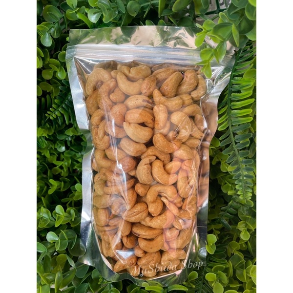 เม็ดมะม่วงหิมพานเกรดA ไร้ตำหนิ ขนาด 500 กรัม  คัดอย่างพิถีพิถันทุกเม็ด