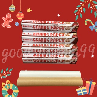 กระดาษไข ยาว 10เมตร กระดาษไขลายหนังสือพิมพ์ กระดาษรองอบ กระดาษไขรองอบ Baking paper กระดาษรองอบ กระดาษรองกันติด