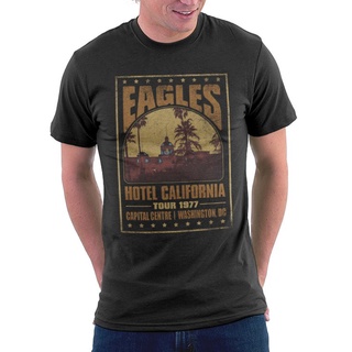 Fsd11ew2e เสื้อยืดผ้าฝ้าย พิมพ์ลาย The Eagles Band 1977 Concert s สําหรับผู้ชาย RT645E65TER11381