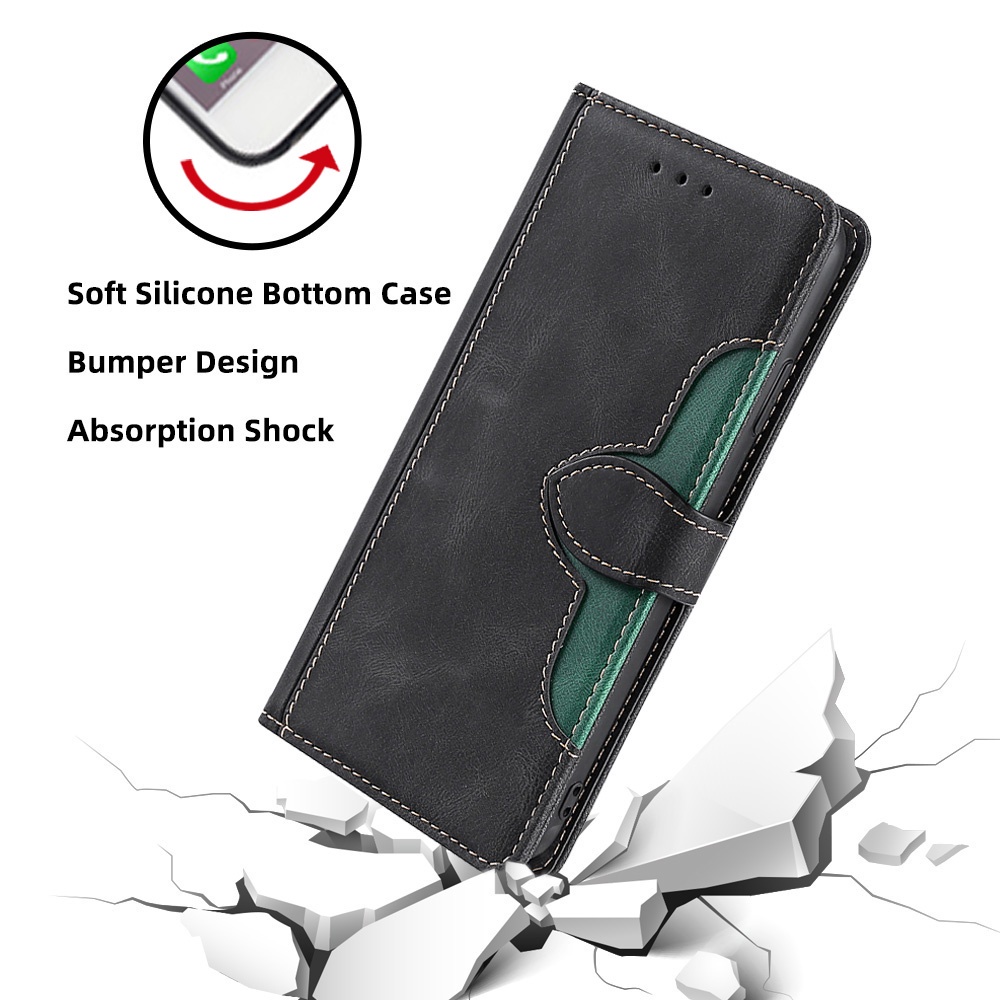 กรณีพลิก OPPO A6C 4G A6T F15 F19 Pro F7 A7 2018 A18 A38 รูปที่ 6