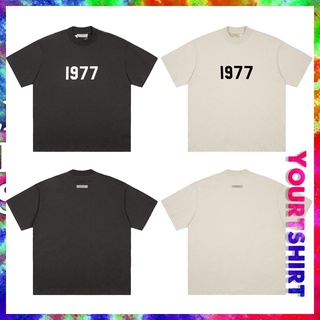 เสื้อยืดผ้าฝ้ายเสื้อยืดแขนสั้น ผ้าฝ้าย พิมพ์ลายดิจิตอล 1977 ขนาดใหญ่ สไตล์ฮิปฮอป วินเทจ สําหรับผู้ชายL XL  XXL 3XL