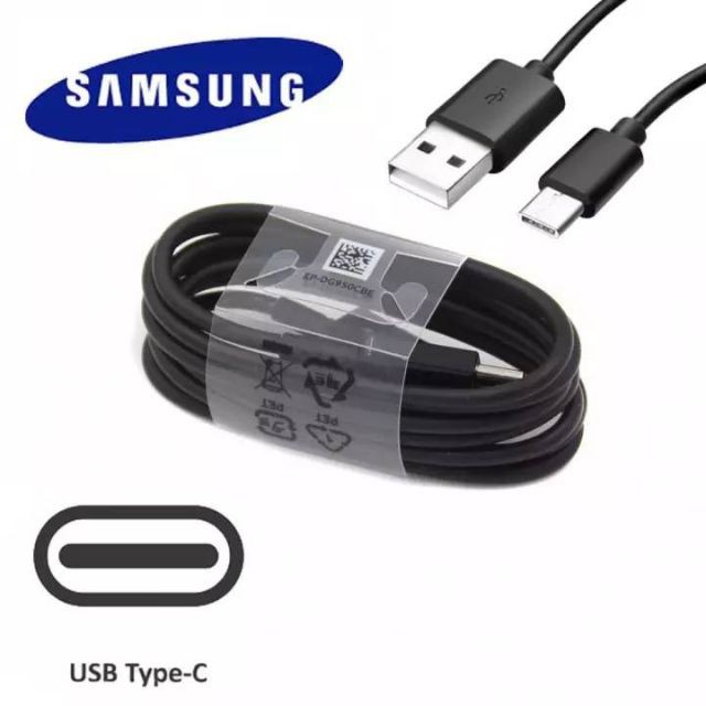 🔥5.5สายชาร์จ Samsungแท้ USB Type-C Data Cable for S8 S8+ S9 S9+ A9 A9+ S8 plus note8 C5 Pro/C7 Pro/C9 Pro