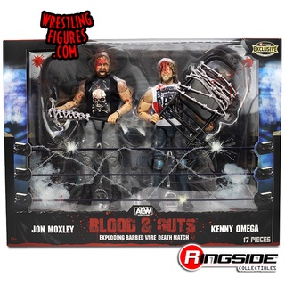 (Pre-Order) Exploding Barbed Wire Death Match (Kenny Omega &amp; Jon Moxley) - AEW Ringside Exclusive