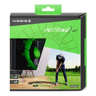 ชุดฝึกพัตต์กอล์ฟ INESIS Putting Set ที่ฝึกพัตต์กอล์ฟ อุปกรณ์ซ้อมกอล์ฟ Golf Putting Set