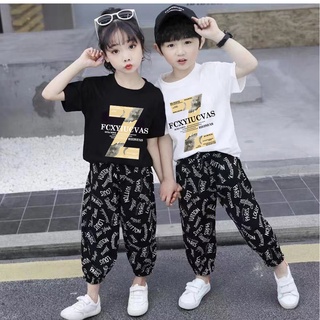 👧👦 เสื้อยืด cute cute สมวัยสดใสใส่สบายมาก ราคาถูกสุด💲 สำหรับเด็กชาย-เด็กหญิง ⚡ H-266