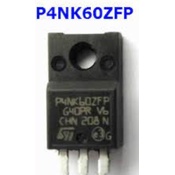มอสเฟส MOSFET P4NK60ZFP