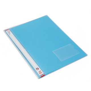 แฟ้มเจาะพลาสติก A4 สีฟ้า โรบิน 5212/Robin Blue Plastic A4 Punch File 5212