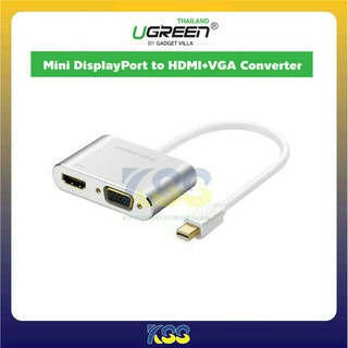 UGREEN 20421 MINI DISPLAY PORT TO HDMI &amp; VGA [4K]