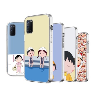 Wi-31 เคสโทรศัพท์มือถือนิ่ม แบบใส ลาย Chibi Maruko สําหรับ LG K30 K41S K51S K61 Q61 K71 Q92 K92 V40 V50 V60 THINQ5 VELVET