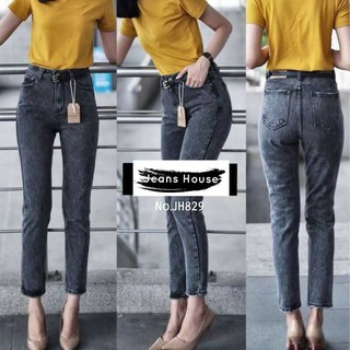 Jeans House กางเกงยีนส์ขายาว JH829 ทรงกระบอก