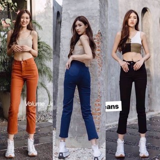 สินค้าขายดีพร้อมส่งกางเกงทรงบอยสลิมผ้ายืดเอวสูงสีสวยทรงเป๊ะเวอร์ใส่แล้ว น่ารักมาก