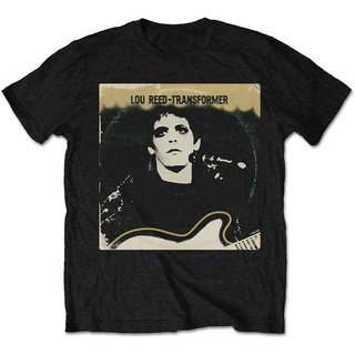 เสื้อยืดแฟชั่น เสื้อวินเทจชาย Lou Reed Transformer Mens เสื้อยืดสีดำ Lou Reed Classic Tee เสื้อสีขาว