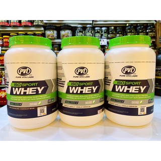 PVL Iso Sport Whey 908 g. พีวีแอล ไอโซเลตเวย์โปรตีน ขนาด2ปอนด์