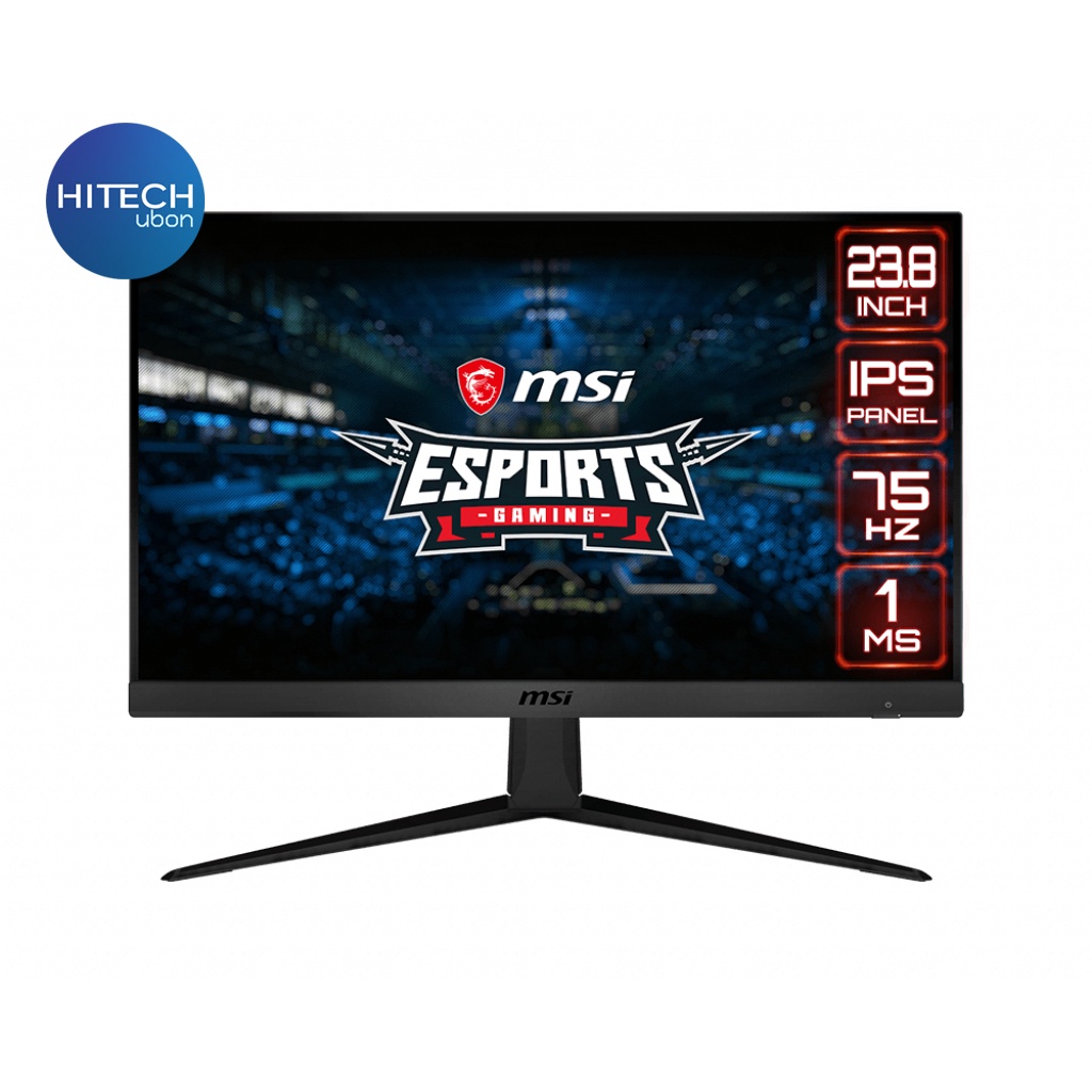 MSI OPTIX G241V E2 IPS 23.8 INCH FHD 1MS 75HZ*จอคอมพิวเตอร์*  HITECH CONNECT