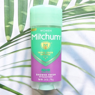 (Mitchum®) Women Triple Odor Defense 48 Hr Protection Gel Antiperspirant Deodorant, Shower Fresh 96g โรลออนเจลใส ผู้หญิง