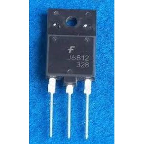 New J6812 สินค้ามือสอง ทรานซิสเตอร์ฮอร์ไม่มีไดโอดแดมป์  สำหรับทีวี 25-29 นิ้ว  12A. 1500V. สินค้าในไ