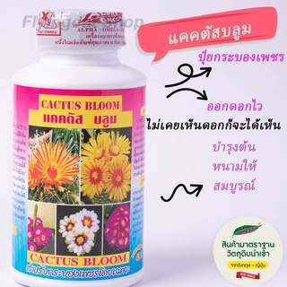 ปุ๋ยแคคตัส ปุ๋ยกระบองเพชร แคคตัสบลูม บำรุงต้น เร่งดอก หนาม 2ขวด70บาท