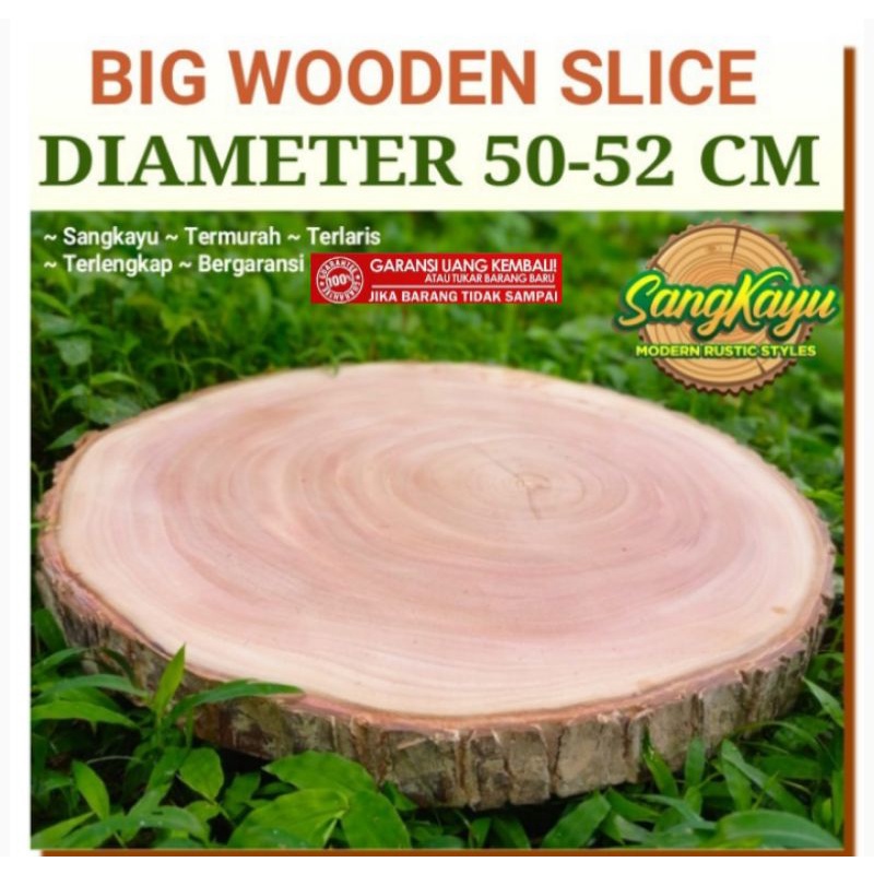BIG SIZE ชิ้นไม้ใหญ่ DM 50-52ซม. เทพนิยายขนาดใหญ่ | เขียงเนื้อ