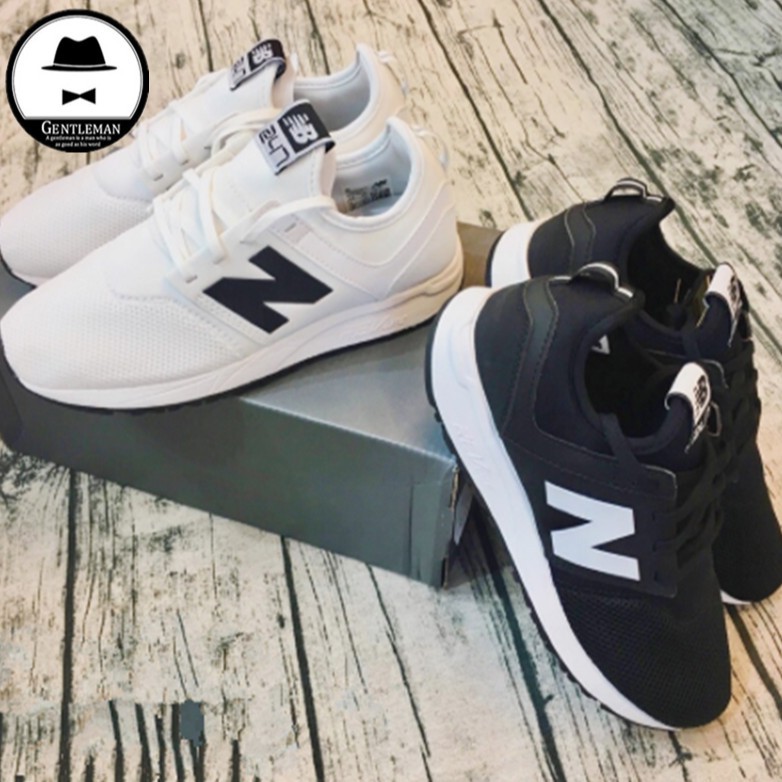 New Balance New Balance NB247 LUXE Kong Hyojin NB 247 White and Black ...