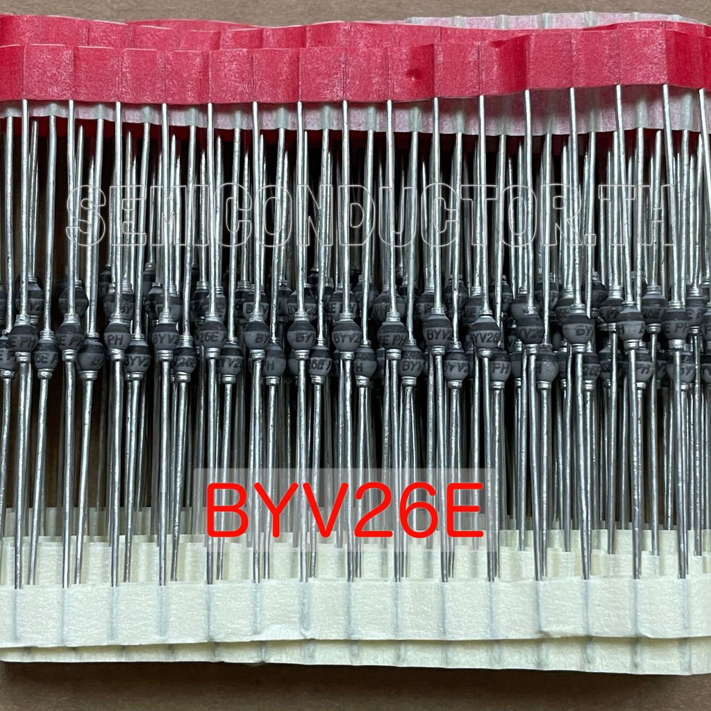 BYV26E Diode ไดโอด 1A 1,000V จำนวน 5 ตัว ไดโอดกันย้อน