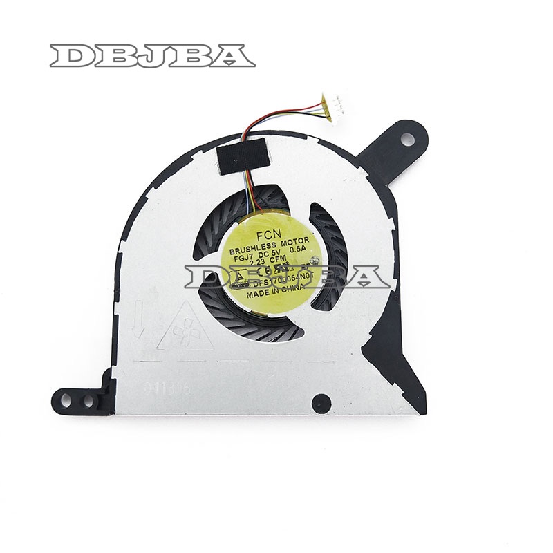 พัดลมสําหรับ Dell Alienware 13 R2 R1 แล็ปท็อป CPU พัดลมระบายความร้อนคูลเลอร์ DFS1700054N0T F0J7