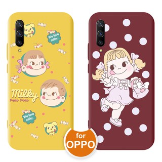 Girl OPPO Reno 2Z 2F 3 4 Pro Ace Casing F1S กรณี A12 A12E A37 A39 A8 A52 A57 A59 A59S A72 A91 A92 F11 R17 Pro F3 Lite A31 A5 A9 2020 Realme 5 5S 5i 6i C3 6 X X2 Pro  Soft TPU Case