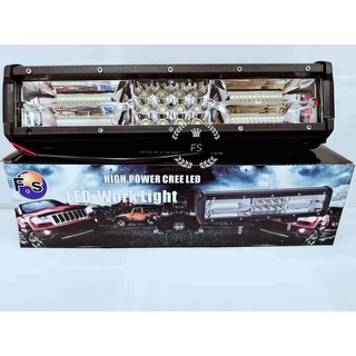 ไฟสปอร์ตไลท์รถยนต์ สีขาว 180W ไฟหน้ารถ ไฟท้าย 12V-24V รุ่นไฟสปอร์ตไลท์60SMD สำหรับอะไหล่รถ